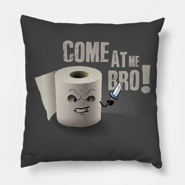 Crappy Attitude Pillow by ACraigL