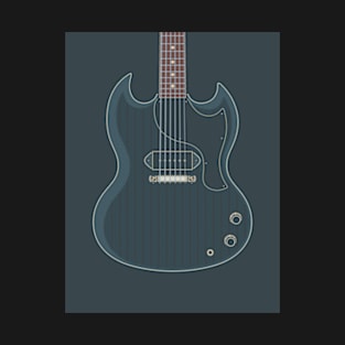 Dark Junior Solid Guitar T-Shirt