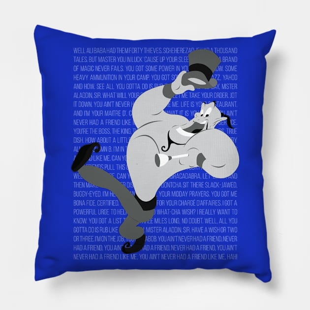 Genie Pillow by SE Art and Design