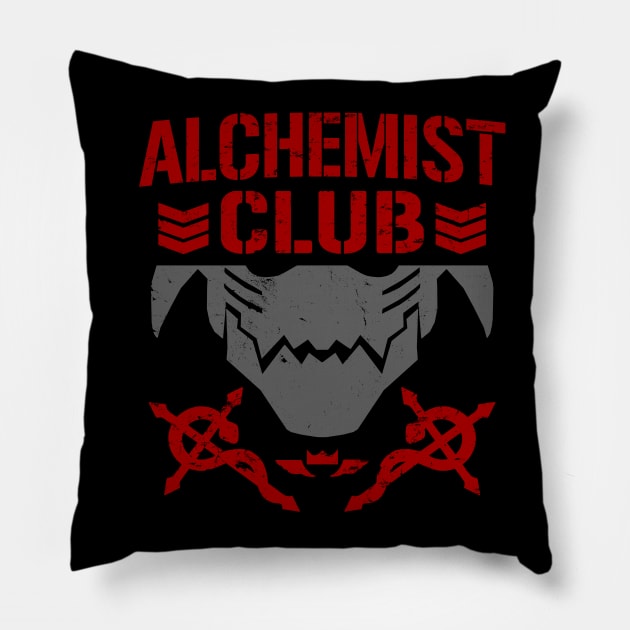 Alchemist Club Pillow by ClayMoore