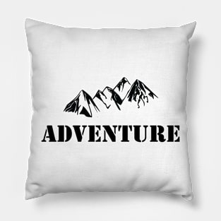 Mountain Adventure Pillow