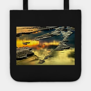 Melting world twilight Tote