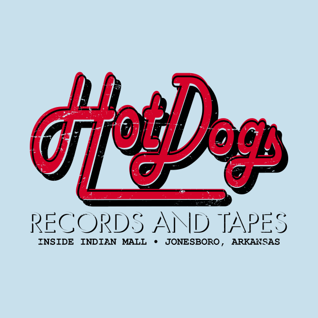 Hot Dog Records and Tapes by rt-shirts