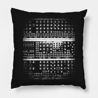 Retro Modular Synthesizer Pillow