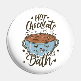 Hot Chocolate Bath Pin