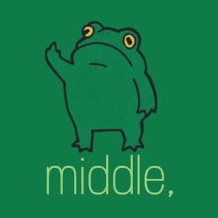 middle finger frog T-Shirt