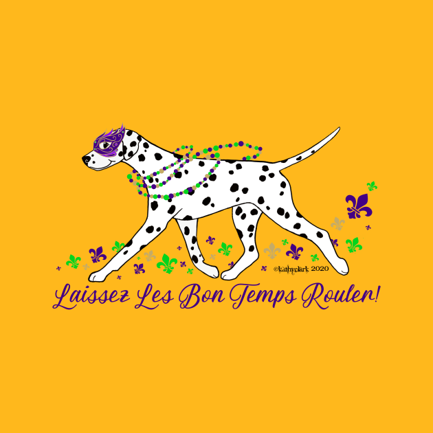 Mardi Gras Dalmatian by FLCupcake