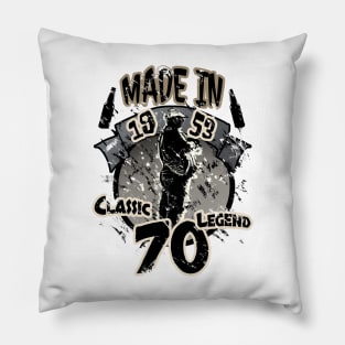 Legend Made in 1953 - 70th Birthday Pillow