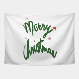 Merry Christmas Santa Hat Tapestry