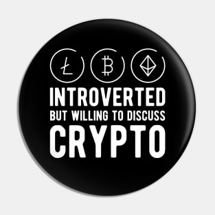 Crypto Trader - Introvert but willing to discuss crypto Pin