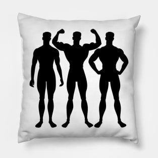 Athletic man Pillow