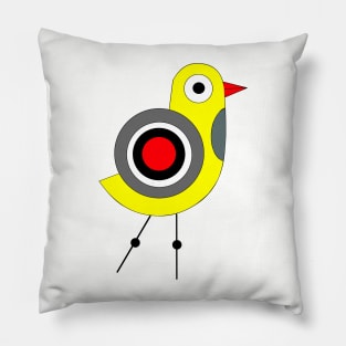 Yellow bird Pillow