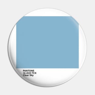 PANTONE 14-4123 TCX Clear Sky Pin