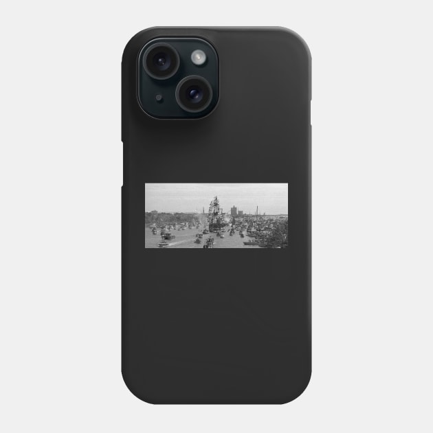 Panoramic pirate invasion Phone Case by dltphoto