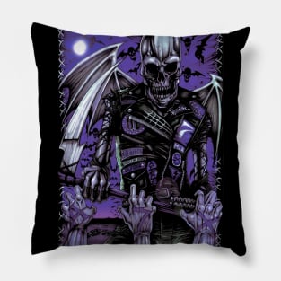 "DEATHBATREAPER" Pillow