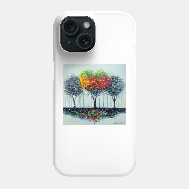 Love tree Phone Case by OLHADARCHUKART