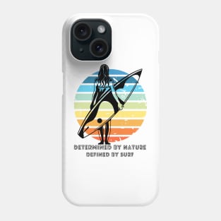 Retro Surf Diva Phone Case