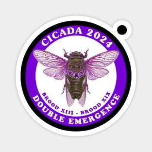 Cicada 2024 - double emergence Magnet