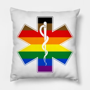 Star of Life Philly Pride Pillow