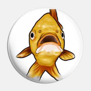 Cute Carp Drawing Pin