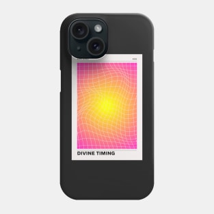 Pink and Yellow Neon Aura Gradient Phone Case