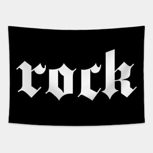 gothic rock logo Tapestry