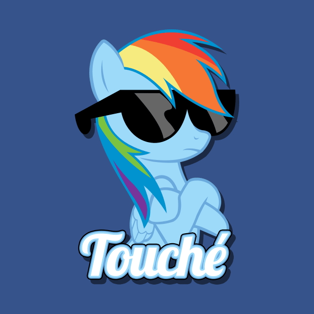 MLP - Rainbow Dash - Touché by Alexstrazsa