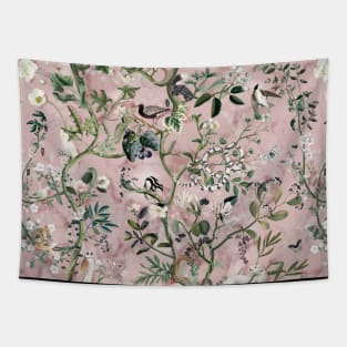 Wild Future pink Tapestry