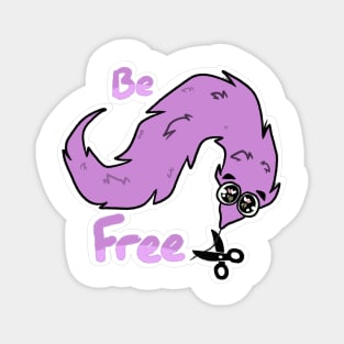 Be Free! [Pink] Magnet