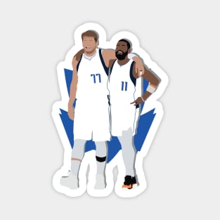 Luka Doncic & Kyrie Irving UNSTOPPABLE Duo Dallas Mavericks Magnet