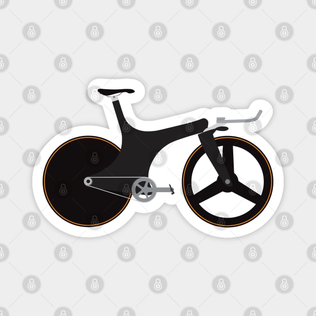 Track bicycle Magnet by rheyes