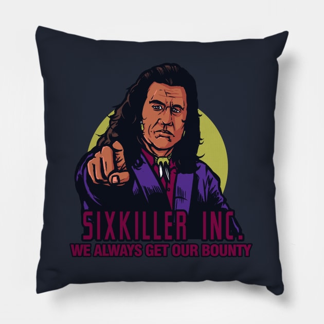 The Bounty Hunter Pillow by AndreusD