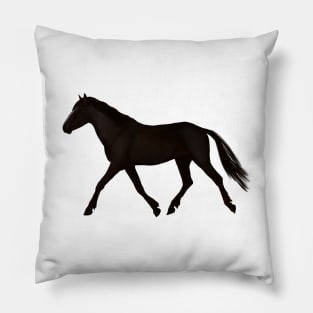 Dark horse Pillow