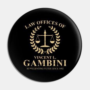 Law offices of Vincent Gambini Pin