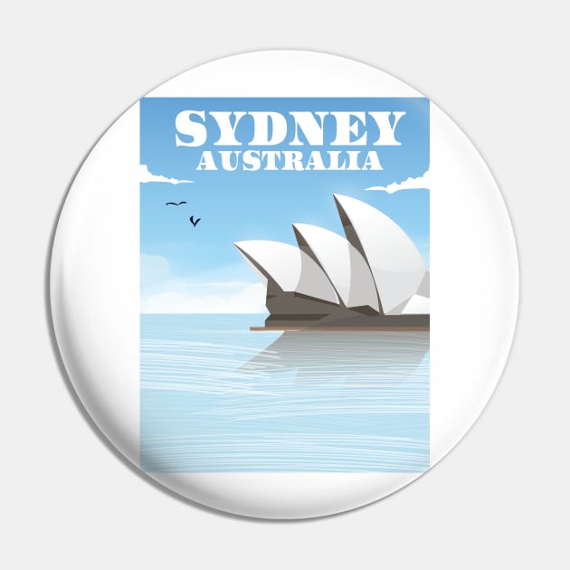 Sydney Australia travel poster Pin by nickemporium1