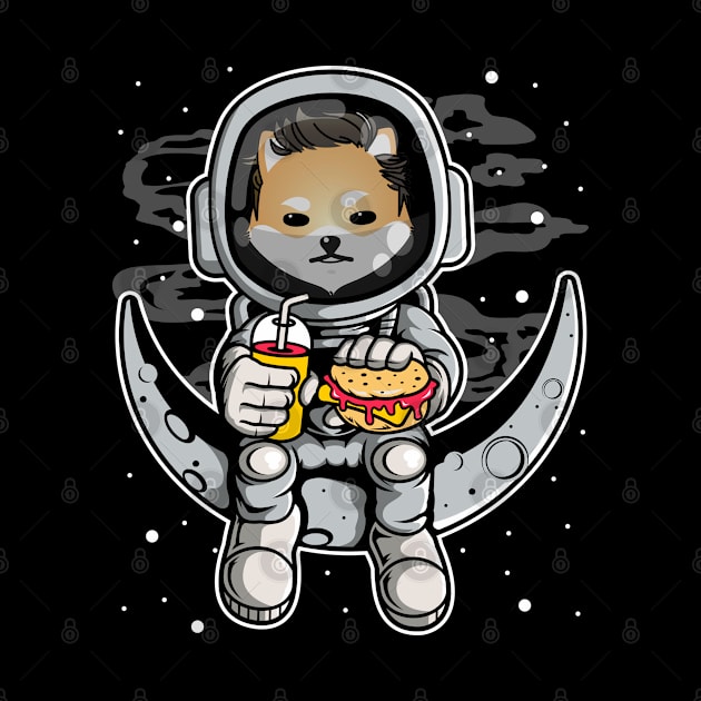 Astronaut Fastfood Dogelon Mars Coin To The Moon Crypto Token Cryptocurrency Wallet Birthday Gift For Men Women Kids by Thingking About