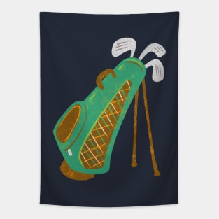 Golf Bag Tapestry