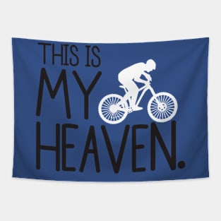 Mountain Bike Lover Tapestry