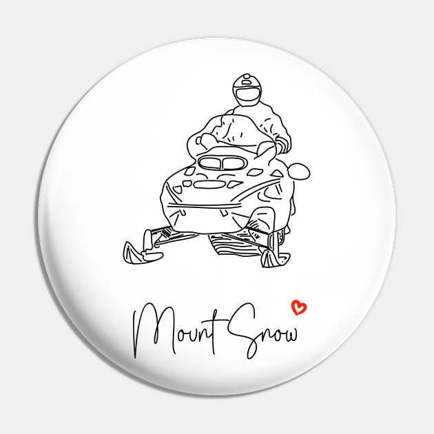 Mount Snow Pin by finngifts