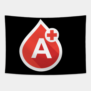 Blood Types Drops - A Positive Tapestry