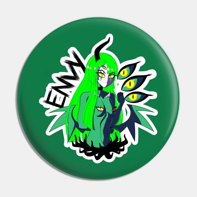 ENVY💚 Pin by RashChaosMerch