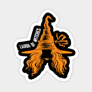 Laughing Witches Charm Magnet