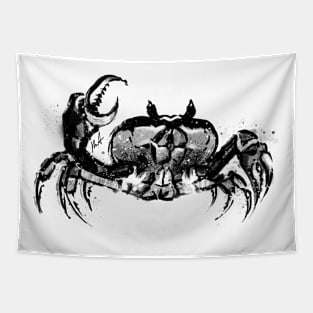 Ink crab. Tapestry