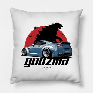 Nissan GTR Godzila Pillow