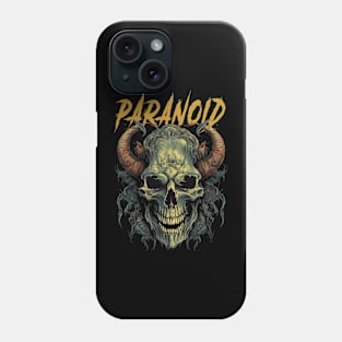 PARANOID BAND Phone Case