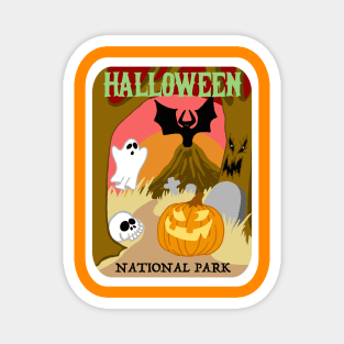 Halloween National Park Magnet