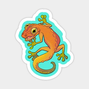 Three Eyed Gecko Magnet