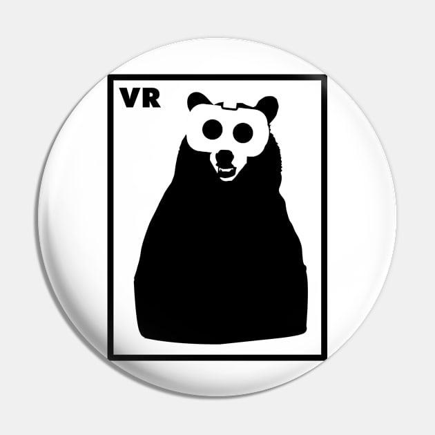 Vr Bear Pin by wearmenimal