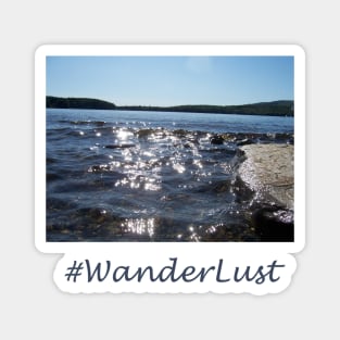 #Wanderlust Lake Magnet