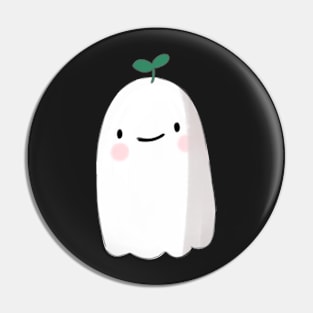 Cute Ghost art Pin